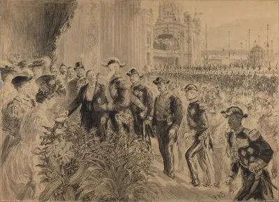 Inauguration De Lexposition Internationale De Liege En 1905