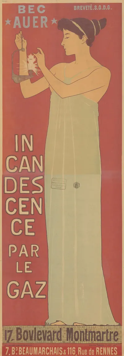 Incandescence Par Le Gaz 17 Boulevard Montmartre