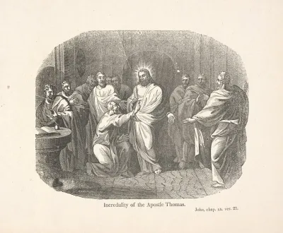 Incredulity Of The Apostle Thomas