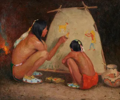 Indian Painter