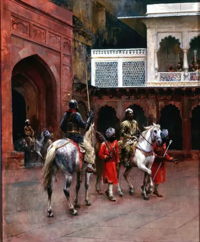 Indian Prince Palace Of Agra