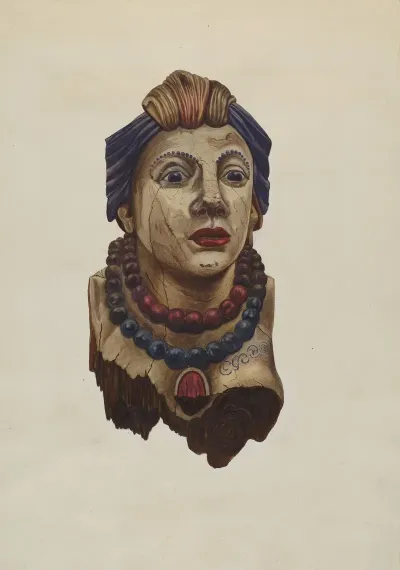 Indian Princess Figurehead