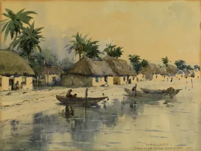 Indian Village Cozumel Island Yucatan
