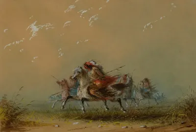Indians On The War Path