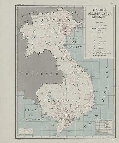 Indochina Administrative Divisions