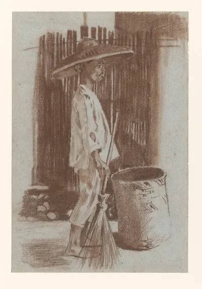Indonesische Straatveger