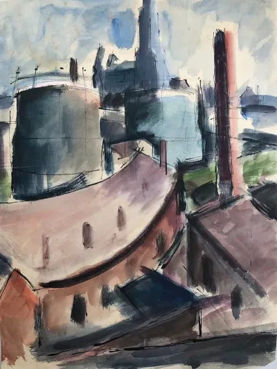Industriebauten Studie