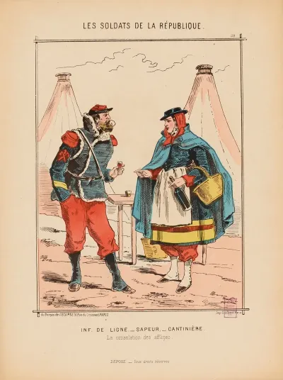 Inf De Ligne Sapeur Cantiniere