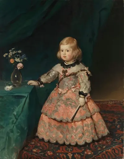 Infanta Maria Teresia Copy After Velazquez