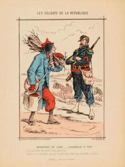 Infanterie De Ligne Chasseur A Pied