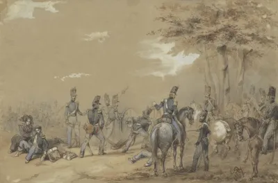 Infanterie In Gevecht