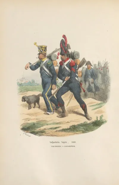 Infanterie Legere 1809 Voltigeur Carabinier