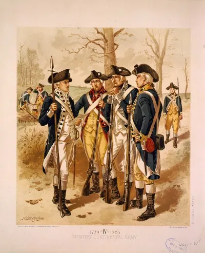 Infantry Continental Army 1779 1783 Iv