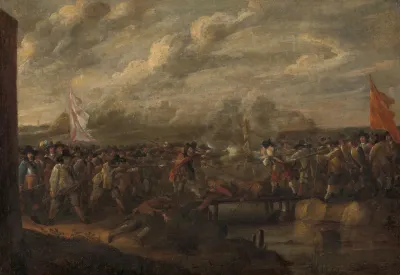 Infantry Skirmish In The Eighty Years War