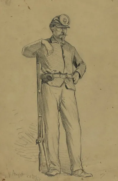 Infantryman On Guard