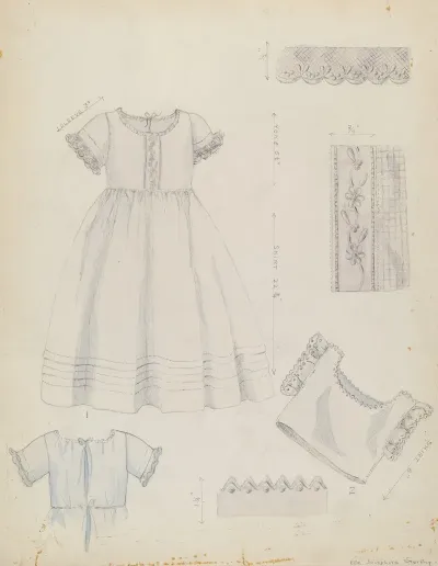 Infants Dress And Shirt