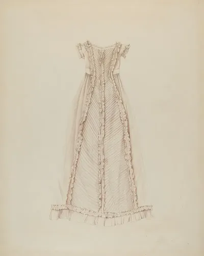 Infants Dress Back View