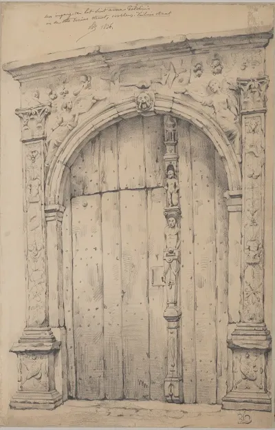 Ingang Van Het St Annagodshuis