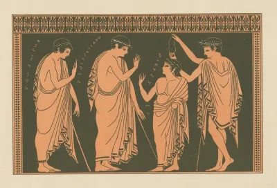Initiation Scene In The Eleusian Mysteries