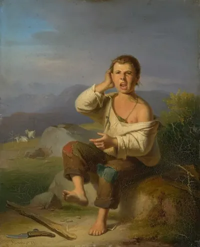 Injured Shepherd Boy