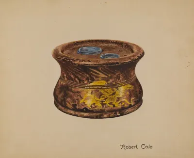 Ink And Pen Stand