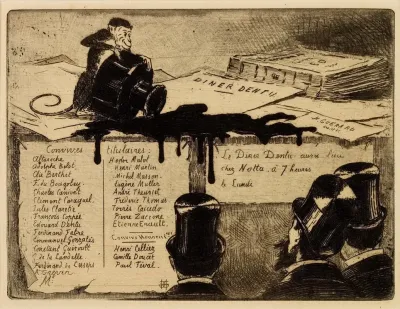 Inkwell With Inverted Monkey