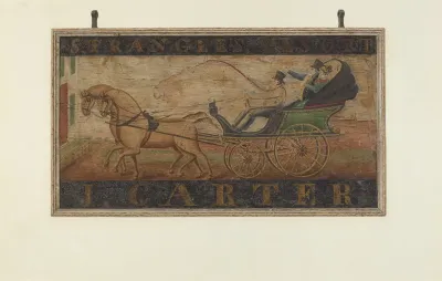 Inn Sign J Carter Verso