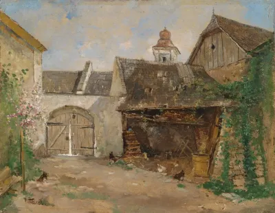 Innenhof In Der Wachau