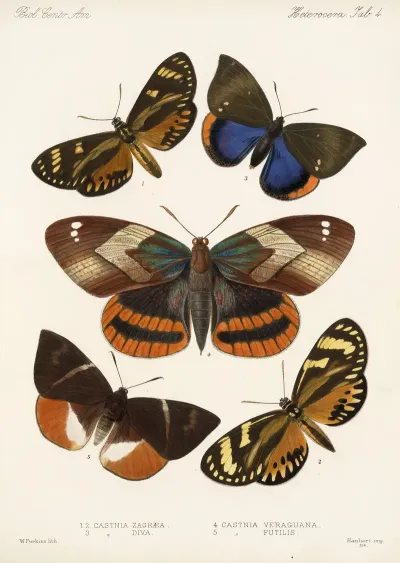 Insecta Lepidoptera Heterocera Pl 004