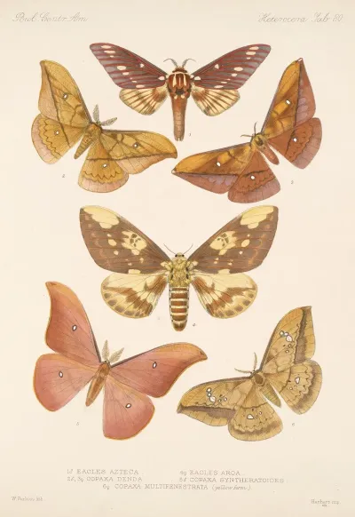 Insecta Lepidoptera Heterocera Pl 080
