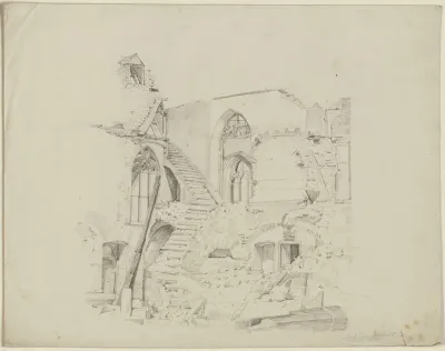 Inside Of A Ruin