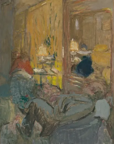 Interieur Aux Trois Personnages