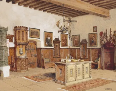 Interieur Burg Kreuzenstein
