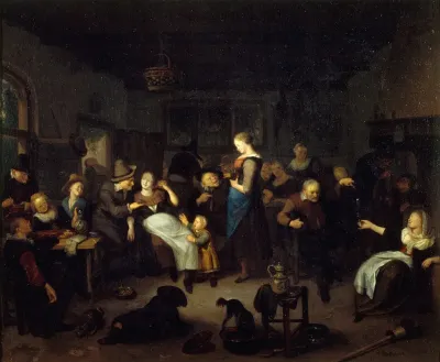 Interieur De Cabaret