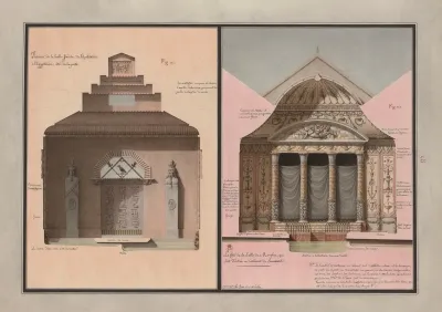 Interieur De La Salle Fraiche De Lhabitation A Legyptienne Cote De La Porte Le Cote De La Salle De Morphee Qui Sert Dentree Au Cabinet De Sommeil