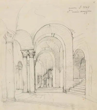 Interieur De Sainte Marie Majeure A Nocera