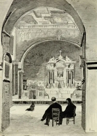 Interieur Deglise A Rome