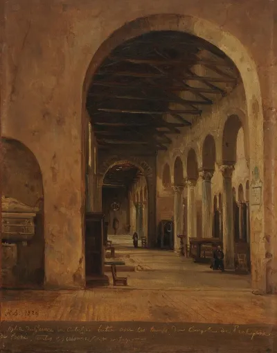 Interieur Deglise En Calabre