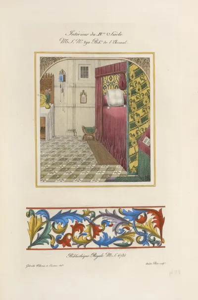 Interieur Du Xve Siecle Ms No 290 Bib De Larsenal