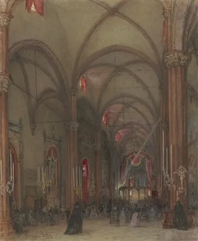Interieur Van De Dom Te Verona