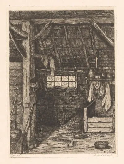 Interieur Van Een Schuur 3