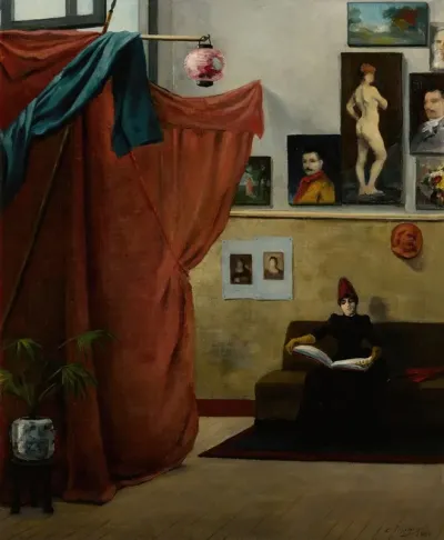 Interieures De La Fin Du Siecle