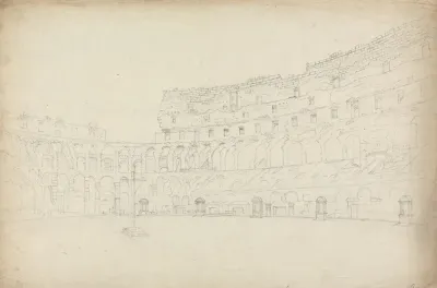 Interior Colosseum Rome