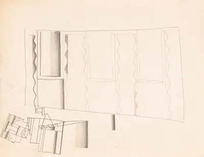 Interior Design Drawings For Unidentified Rooms Sketch For Unidentified Interior