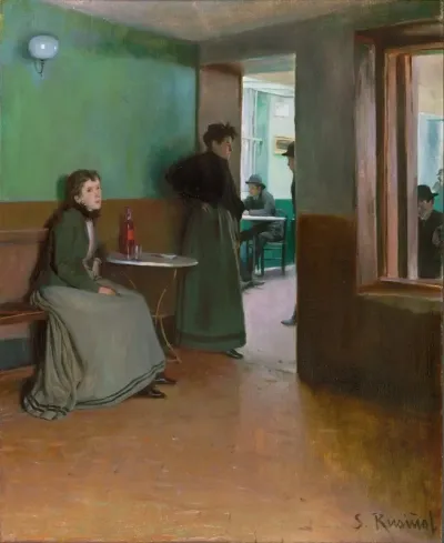 Interior Of A Cafe