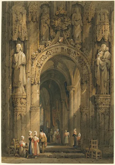 Interior Of A Cathedral 2
