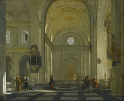 Interior Of A Church 2