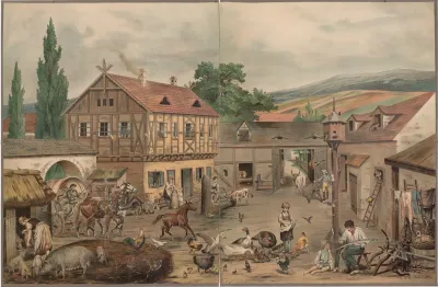 Interior Of A Farmhouse 2