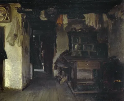 Interior Of A Farmhouse