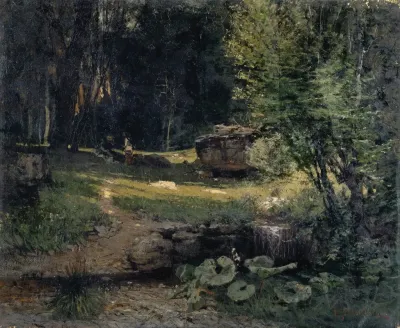 Interior Of A Forest 2